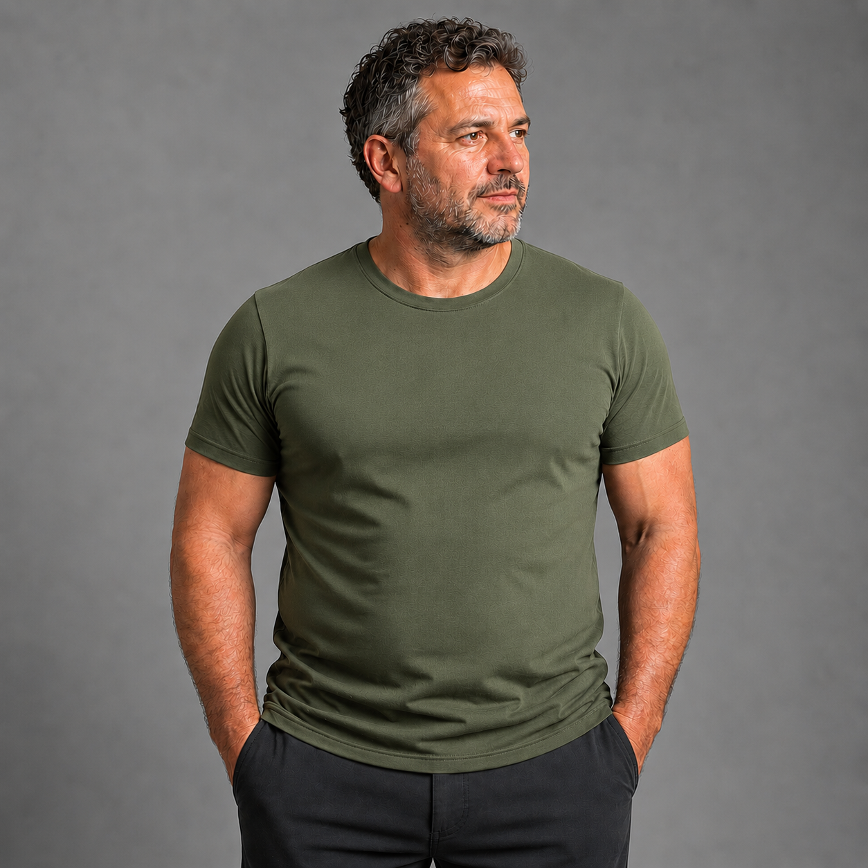 Das MorphoFit™ T-Shirt olivgrün