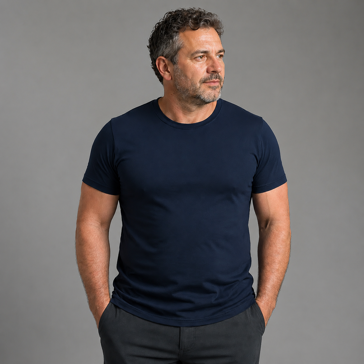 The MorphoFit™ T-Shirt Blue