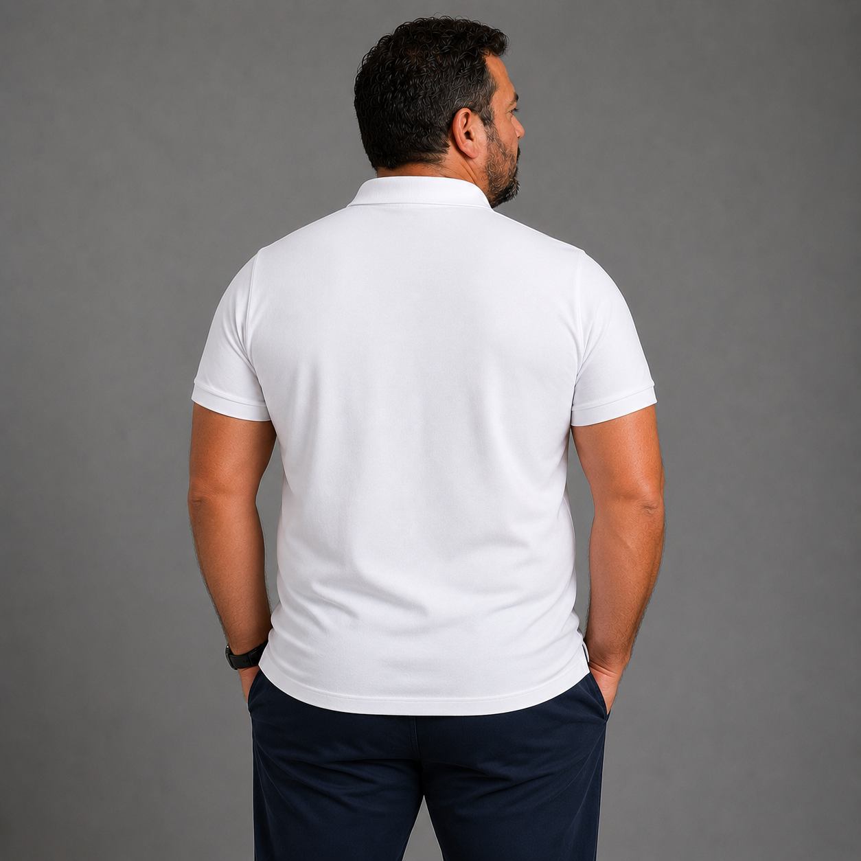 Das MorphoFit™ Polo Weiß