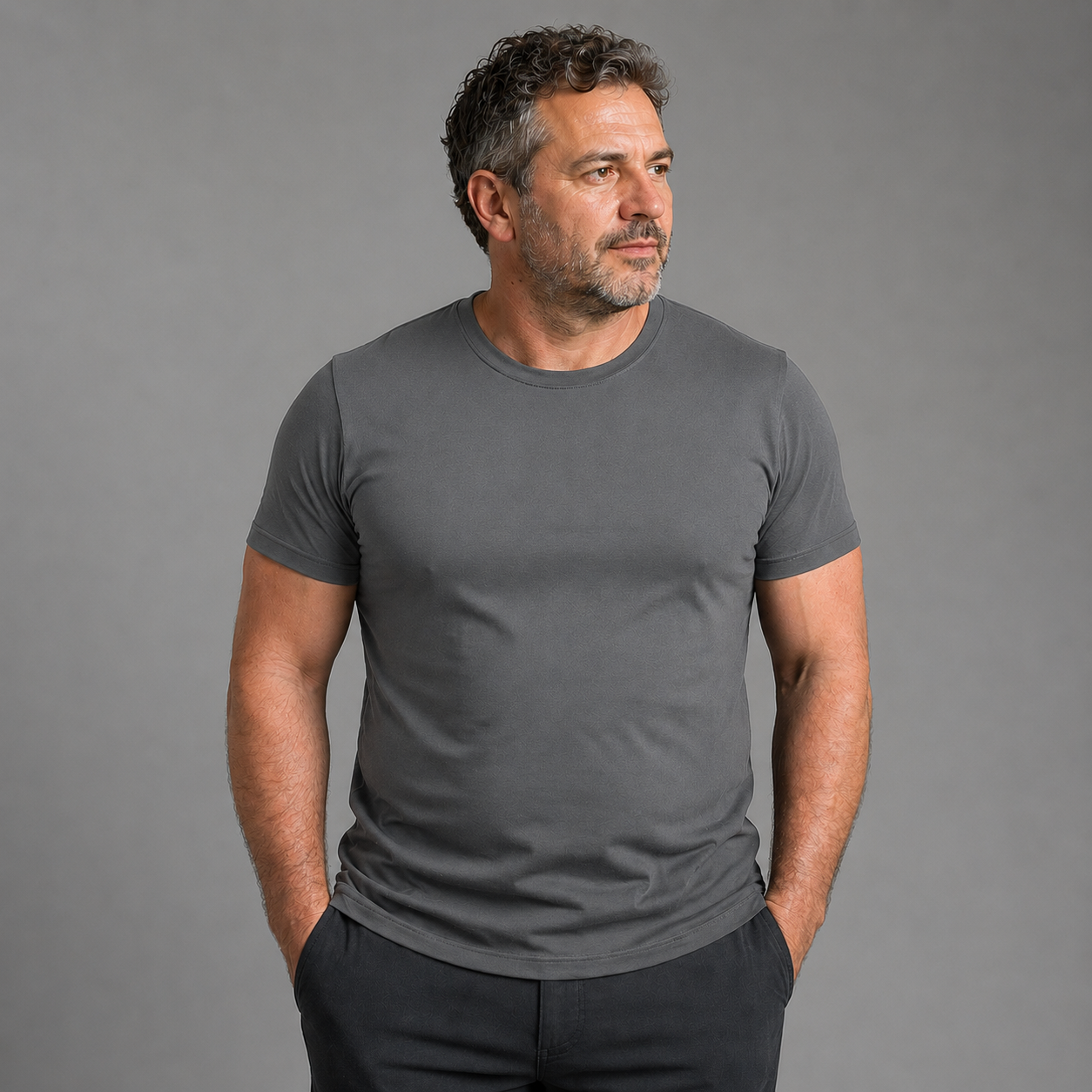 Das MorphoFit™ T-Shirt Dunkelgrau